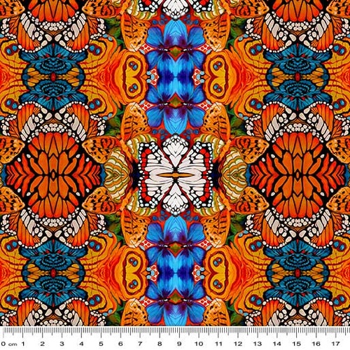 Rainforest Metamorphosis Butterfly Orange 6637