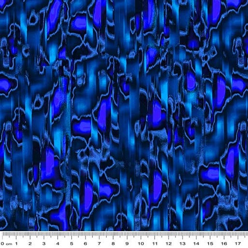 Rainforest Prism Stripe Cobalt Blue 6553