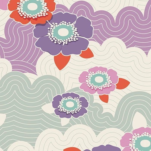 Fabric Remnant -Tilda Lazy Days 87cm
