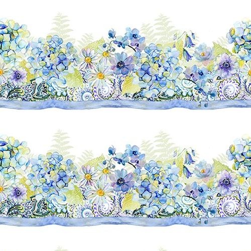 The Leah Collection Border Stripe 1TLC-1