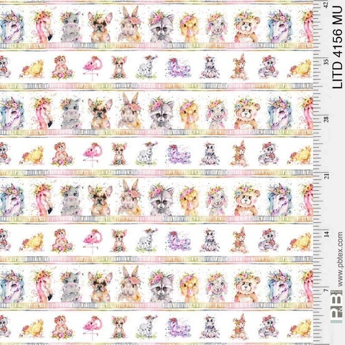 Little Darlings Animal Stripe 4156MU