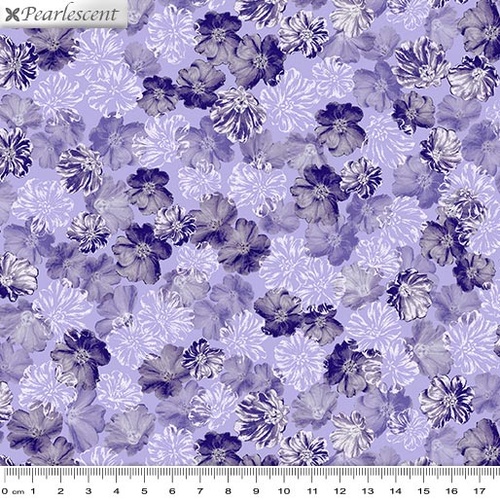 Violet Twilight Pearly Blooms Lilac 7920P-60