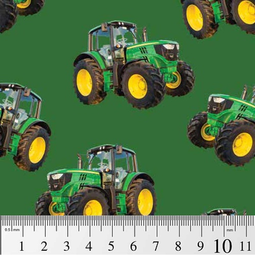 Farm Machines Tractor Toss Green 7105 H