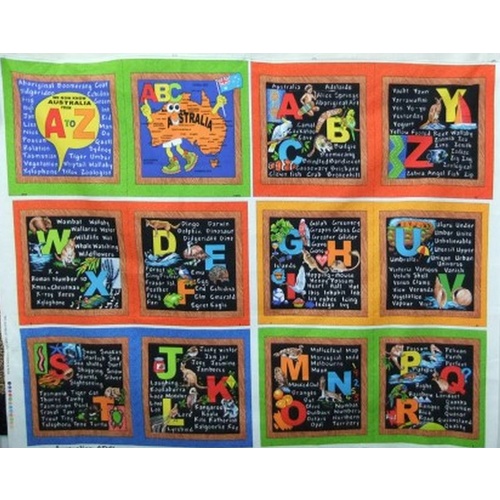 ABC Australia Soft Book Panel