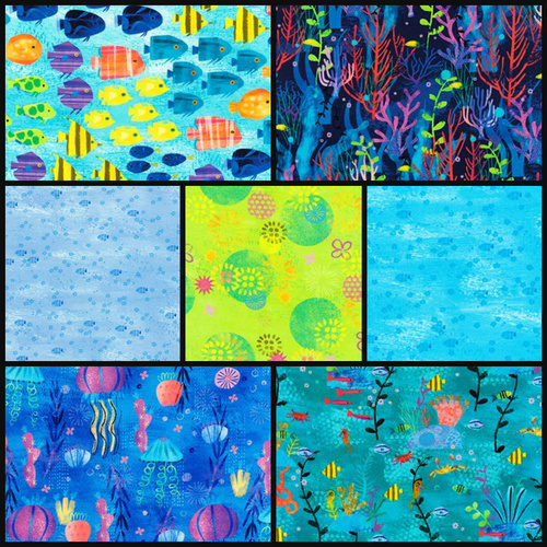 Octopus Garden Ocean Fun 1/2m Bundle