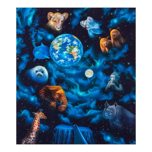 The Living Universe Earth Animals Celestial Panel 18881-325