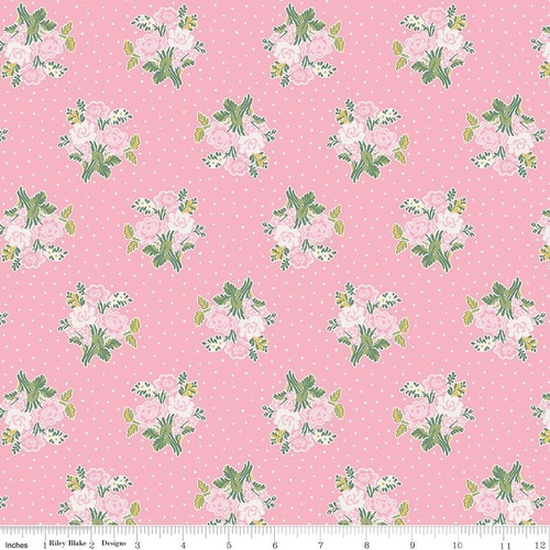 Milk and Honey Flowers C9171-PINK