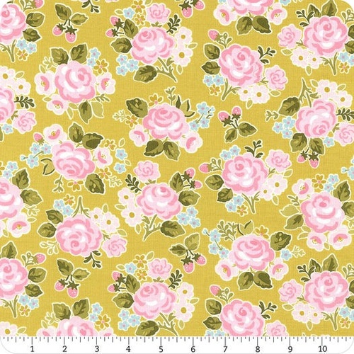 Milk and Honey Floral Main C9170-GOLD