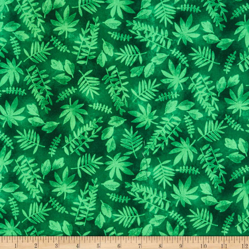 Tropical Zone Leaf Texture Green 9872 066