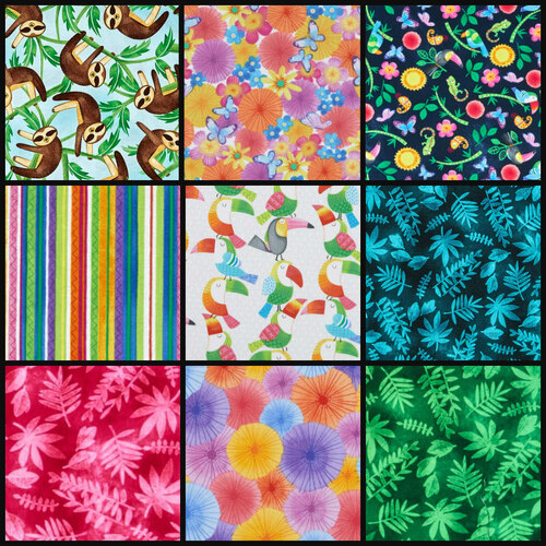 Tropical Zone Fat Quarter Bundle