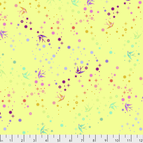 Tula Pink Fairy Dust True Colours PWTP133-LIME