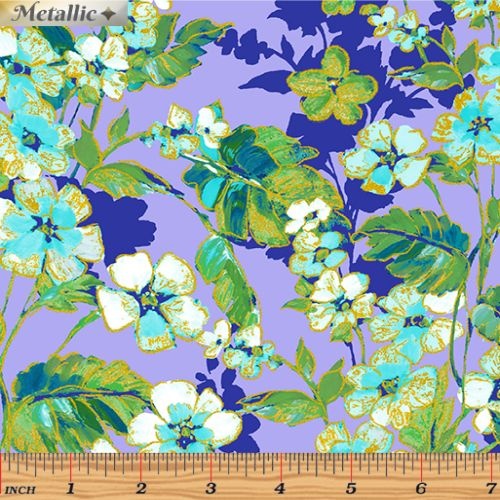 Watercolour Wishes Floral Dance Peri 7945M-50