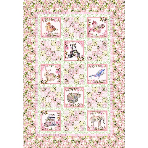 Pretty in Pink Quilt Kit