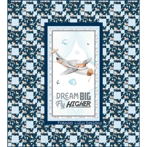 Dream Flight Grand Adventure Plane Quilt Kit