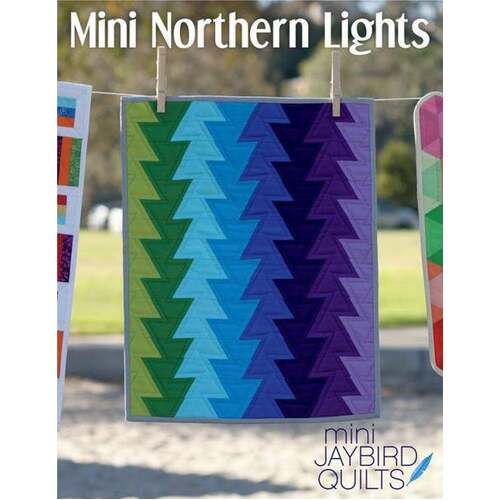 Mini Northern Lights Jaybird Quilts PATTERN ONLY