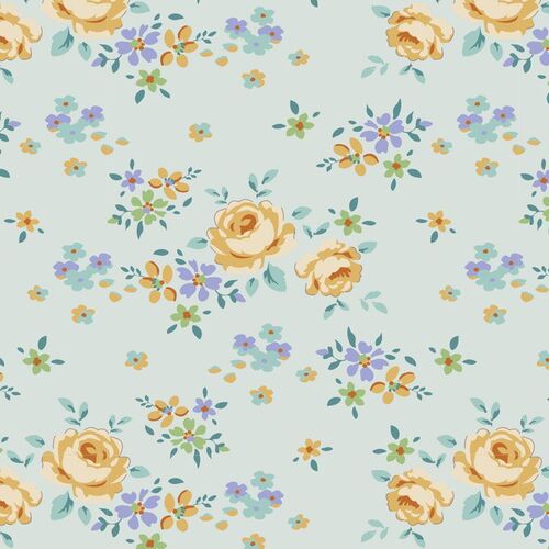 Tilda Maple Farm Gracie Floral Teal 100279