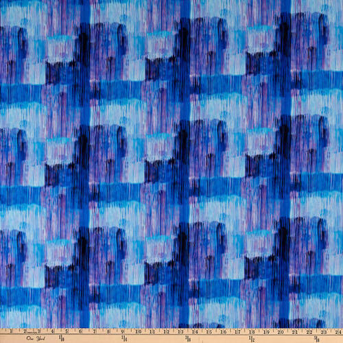 Wild Meadow Blender Stripe Blue 7077
