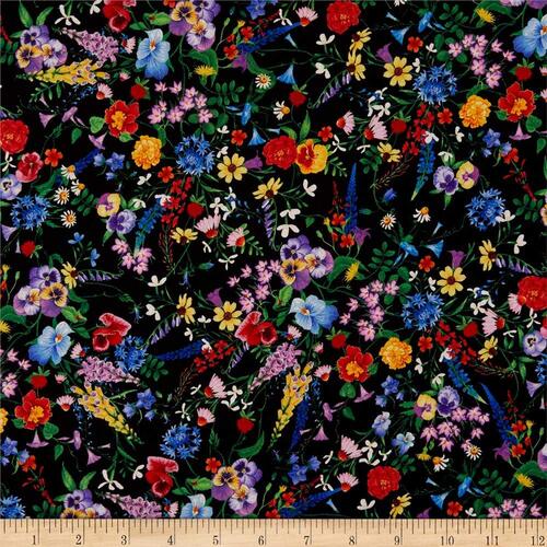 Wild Meadow Mini Flowers Multi 7073