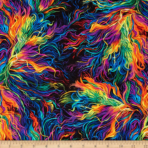 Painted Horses Crazy Mane Bright Multi 6596
