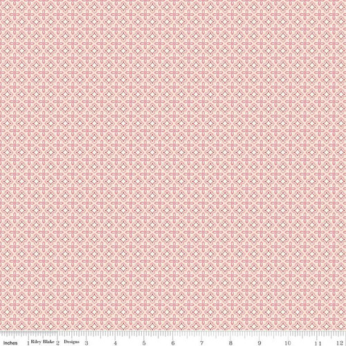 Riley Blake Splendor Tile Pink C9355