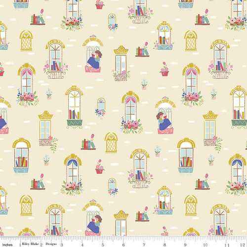 Beauty & the Beast Windows Cream C9531