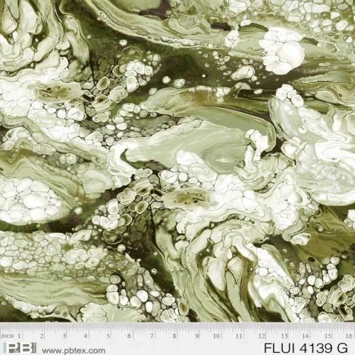 Fluidity Digital Azul Peridot Green 4139 G