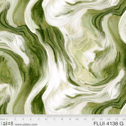 Fluidity Digital Calacatta Peridot Green 4139 G