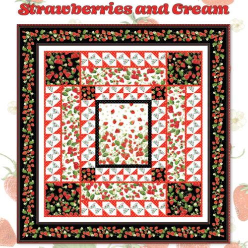 Strawberry Fields Forever Quilt Kit