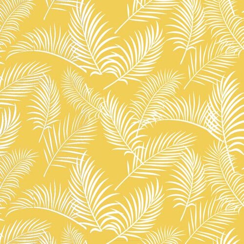 Australiana Soaring Ferns Yellow 9128O