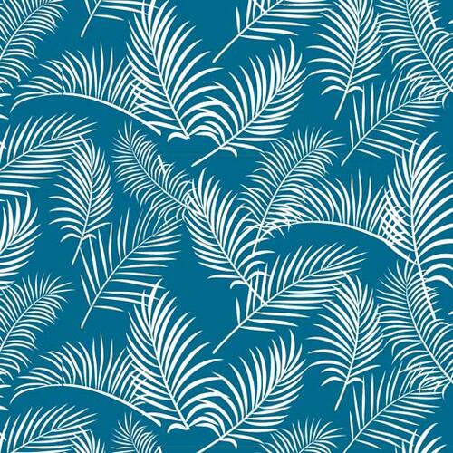 Australiana Soaring Ferns Teal 9128M