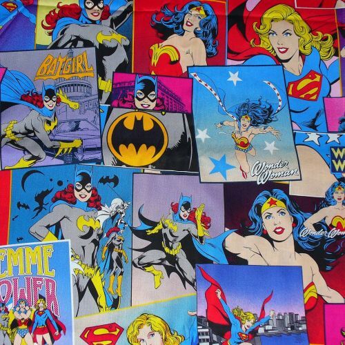 Licensed DC Comics Wonder Woman Bat Super Girl