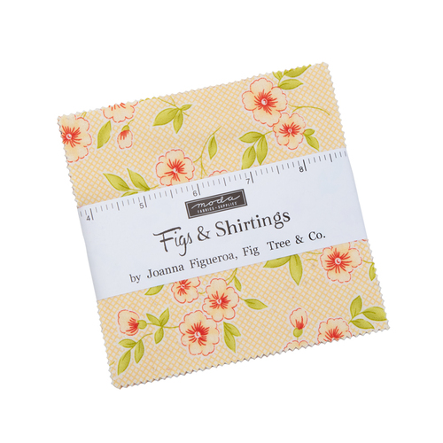 Moda Figs & Shirtings 5" Charm Squares