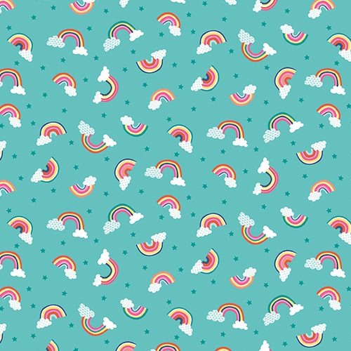 Daydream Rainbows Turquoise M2278T