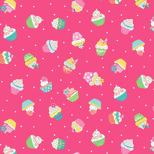 Daydream Cupcakes Pink M2277P