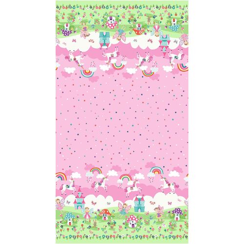 Daydream Fairy Unicorn Double Border M22811