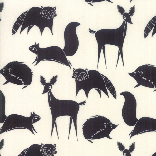 Bramble Woodland Animals Cream 48282 21