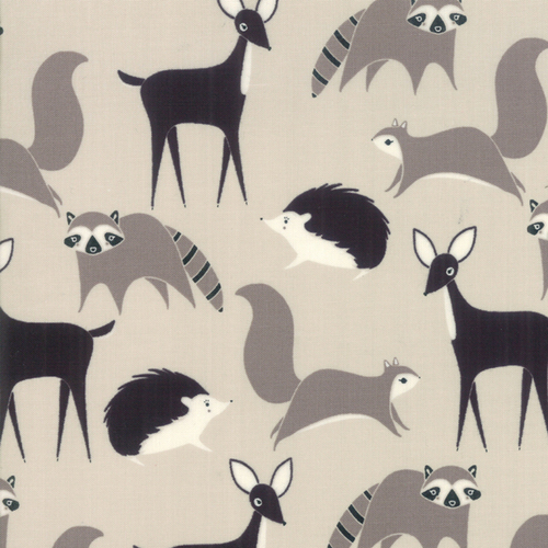 Bramble Woodland Animals Cream 48282 14