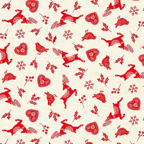 Scandi 2020 Christmas Scatter Red 2220 R