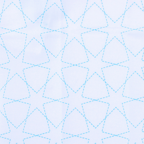 Sashiko Cloth White Stars 31