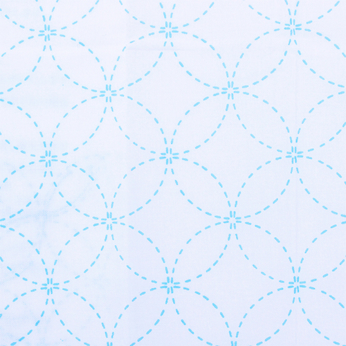 Sashiko Cloth White Rings 3