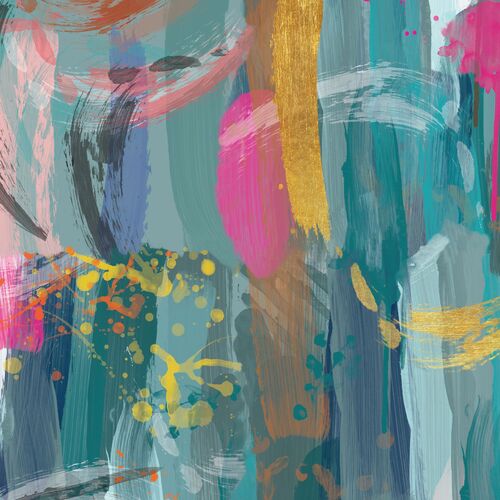 Karin Roberts Collection Abstract Brushstroke DV3474