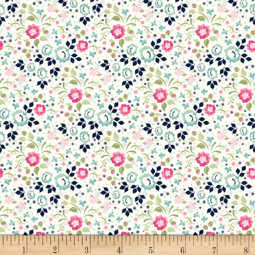 Boho Blooms Ditsy Floral Cream 4973 017