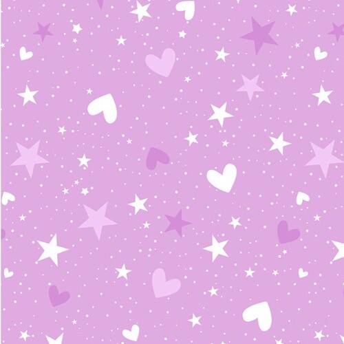 Unicorn Magic Pearlescent Hearts Stars 9802-06