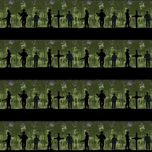 Remembering Vietnam Soldier Stripe Green V3