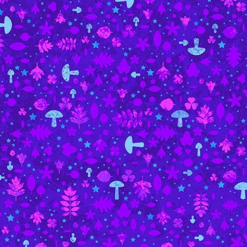 Summer Night Soiree Mushroom Purple  9204-55