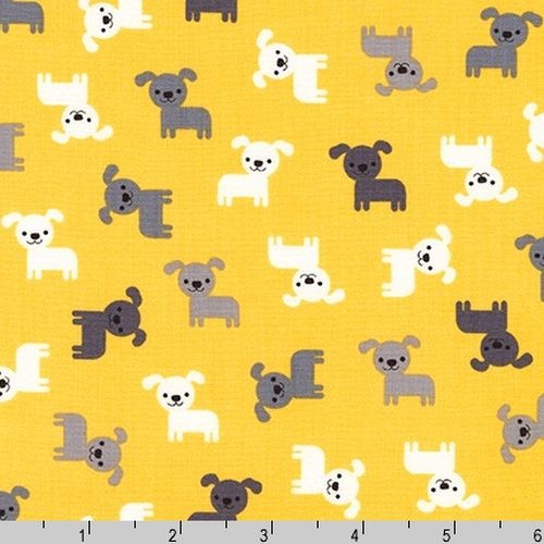 Urban Zoologie Mini Dogs Yellow