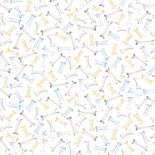 Think Pawsitive Dog Bones White 9732-09