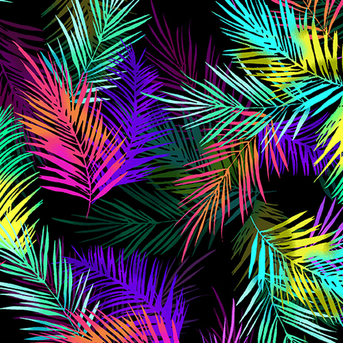 Tropical Breeze Island Palm Leaves Multi 9723-99