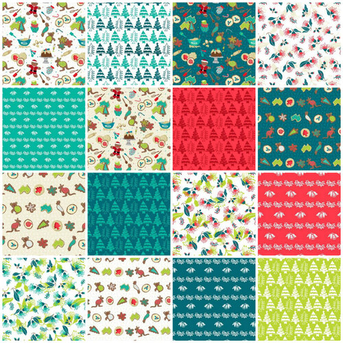 Aussie Christmas Delights FQ Bundle