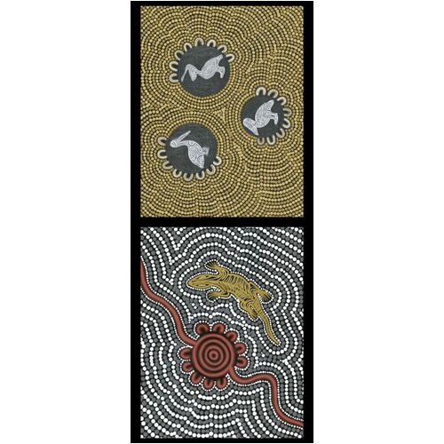 Ngurambang Aboriginal Art Blocks DV3624